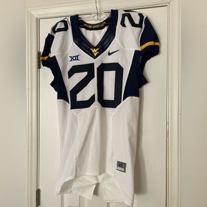 West Virginia University WVU football jersey